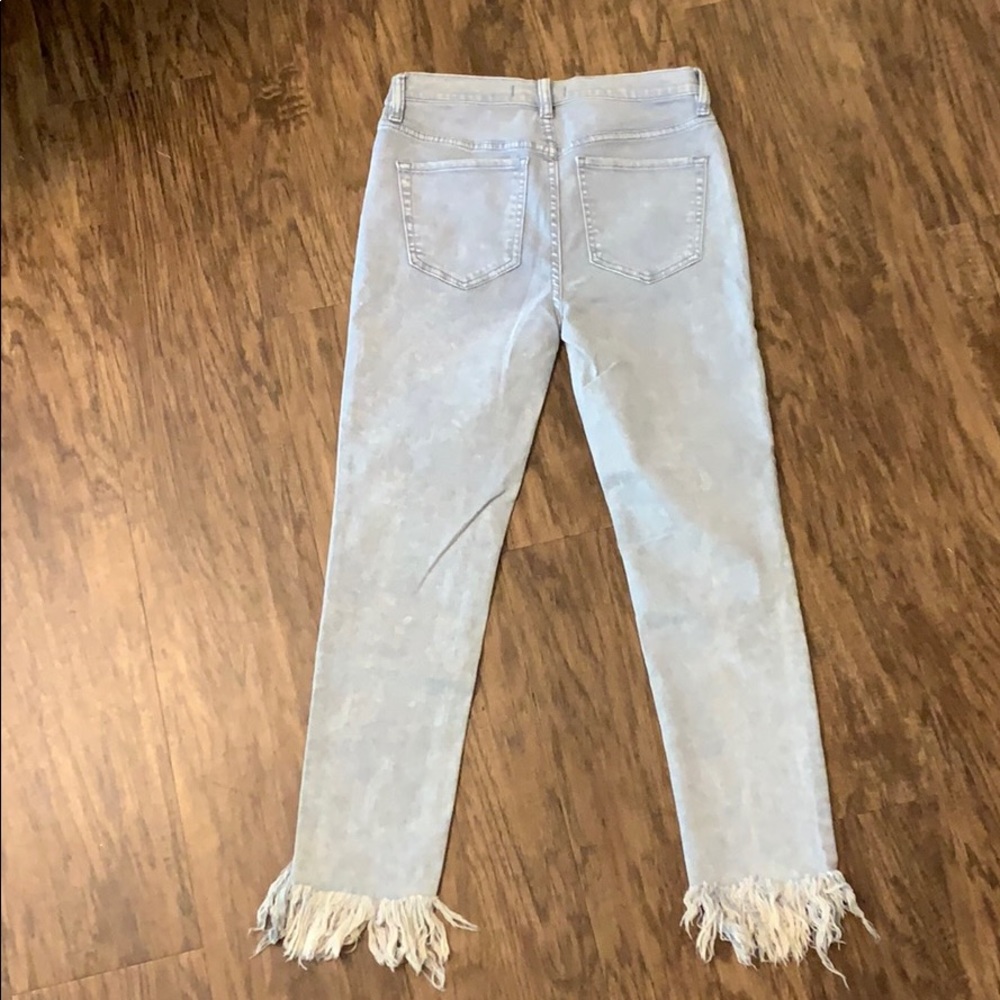 NWOT Free People Great Heights Frayed Skinny Jeans - Picture 4 of 4